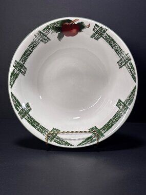 Citation Cades Cove Collection Serving Bowl Ceramic Dish Mic Safe Vintage 90s